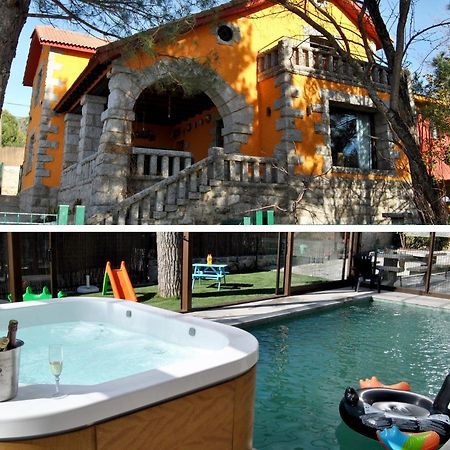 Casa Rural Mansion Adela Con Piscina Y Jacuzzi Collado Mediano Екстериор снимка