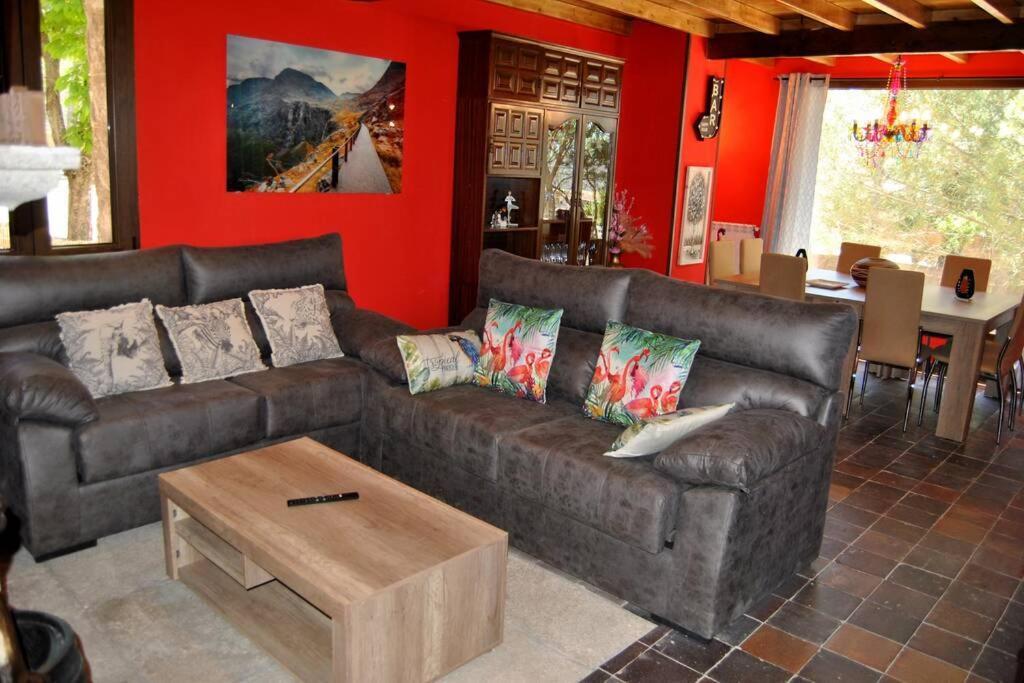 Casa Rural Mansion Adela Con Piscina Y Jacuzzi Collado Mediano Екстериор снимка