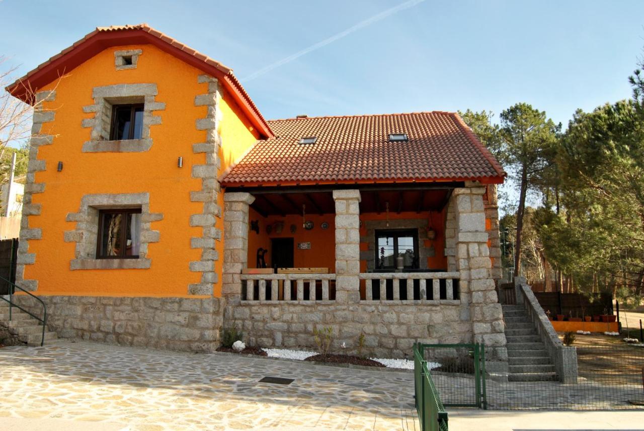 Casa Rural Mansion Adela Con Piscina Y Jacuzzi Collado Mediano Екстериор снимка