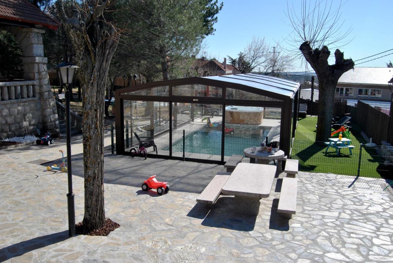 Casa Rural Mansion Adela Con Piscina Y Jacuzzi Collado Mediano Екстериор снимка